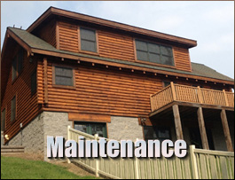  Mooresboro, North Carolina Log Home Maintenance